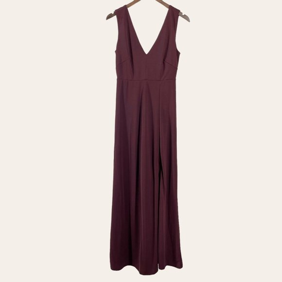 Birdy Grey Shamin Dress in Cabernet Maroon Red - Picture 3 of 7
